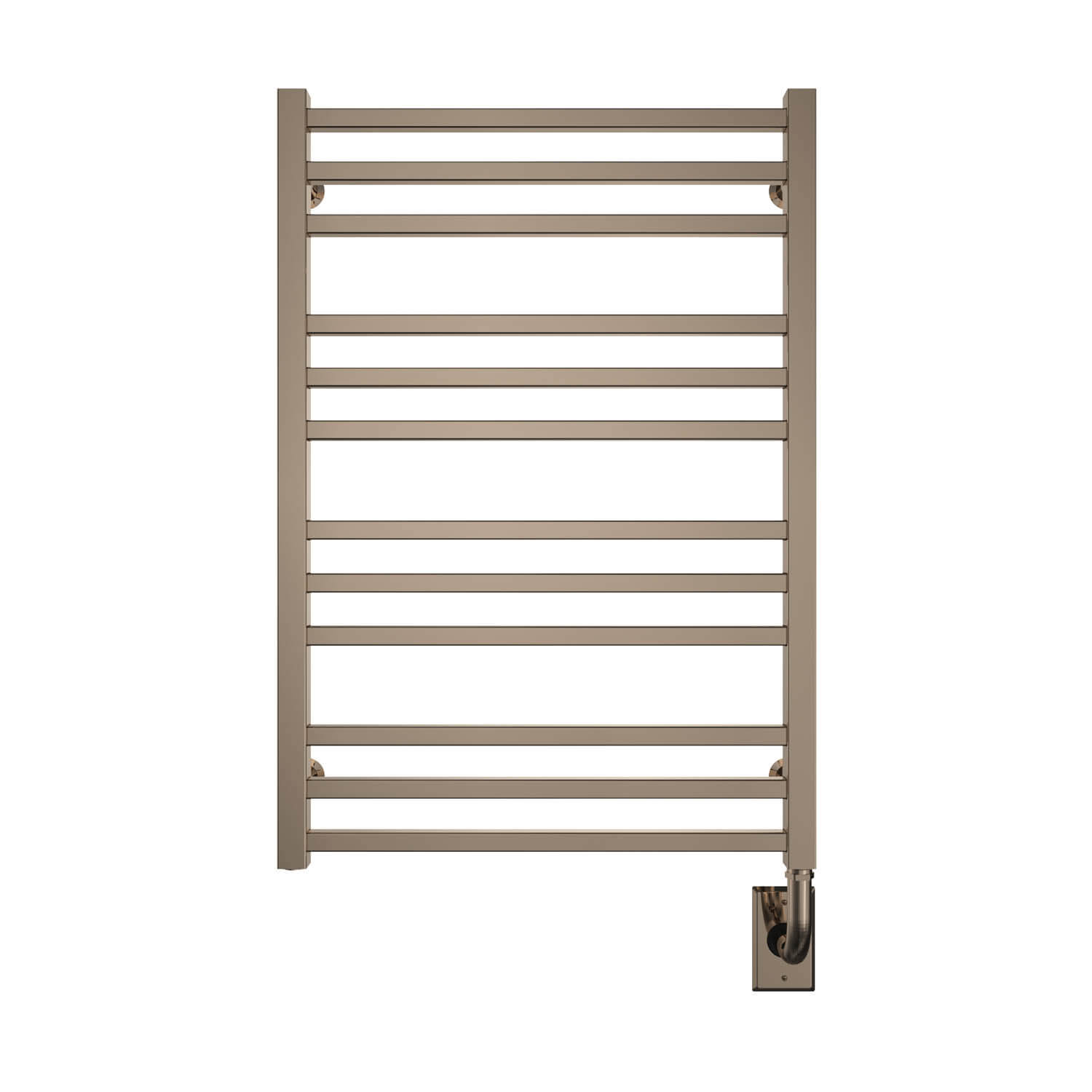 Chauffe-serviettes électrique Avento 23,5" x 31" - Nickel poli