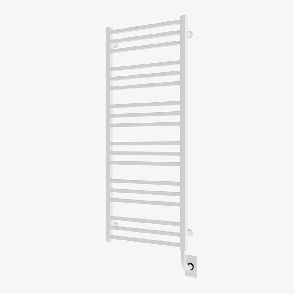 Chauffe-serviettes hydronique Avento 19,5" x 47,5" - Blanc mat