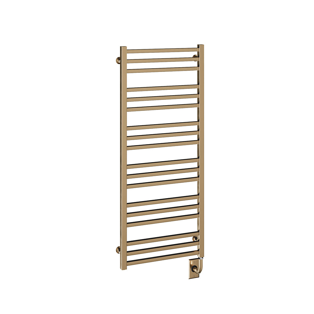 Chauffe-serviettes électrique Avento 19,5" x 47,5" - Bronze brossé PVD