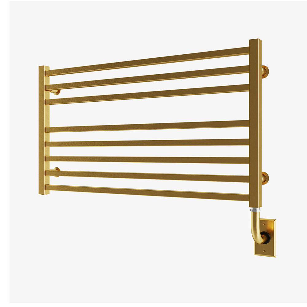 Chauffe-serviettes électrique Avento 35,5" x 19" - PVD or brossé