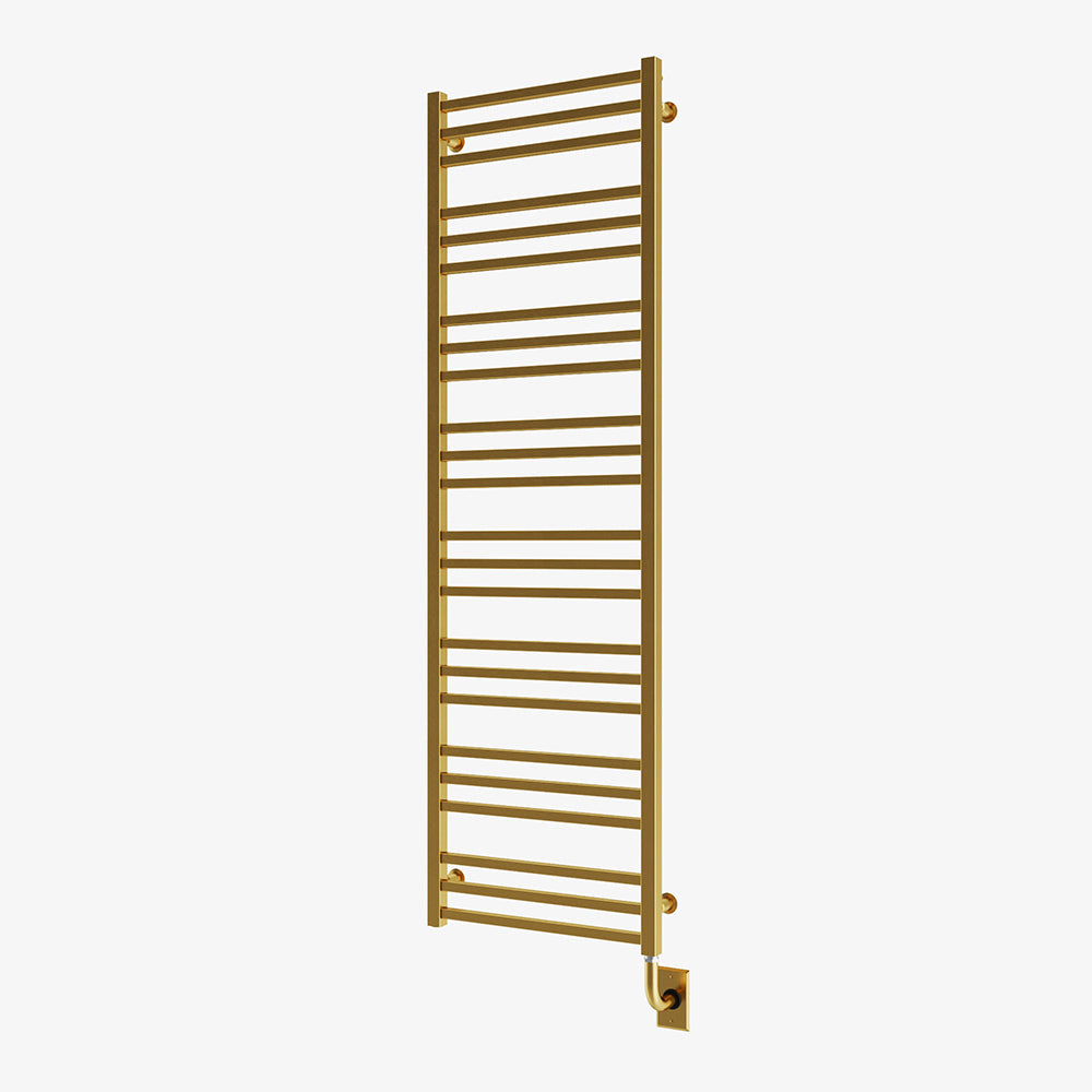Chauffe-serviettes électrique Avento 19,5" x 64" - PVD or brossé