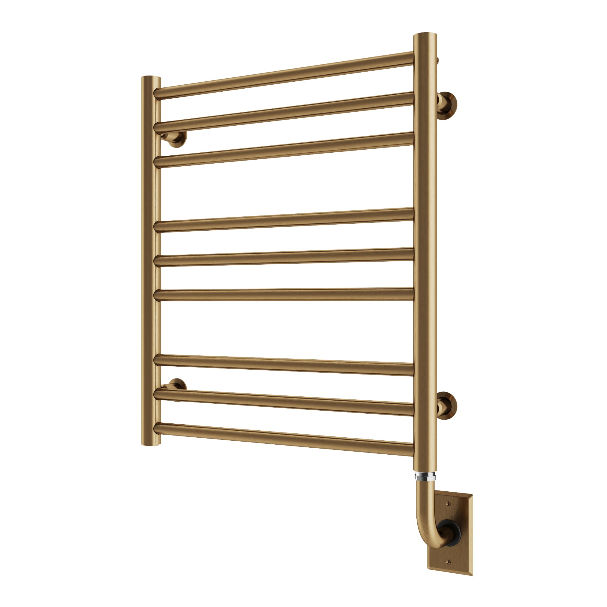 Chauffe-serviettes électrique câblé Sorano 19,5" x 23" - Bronze brossé PVD