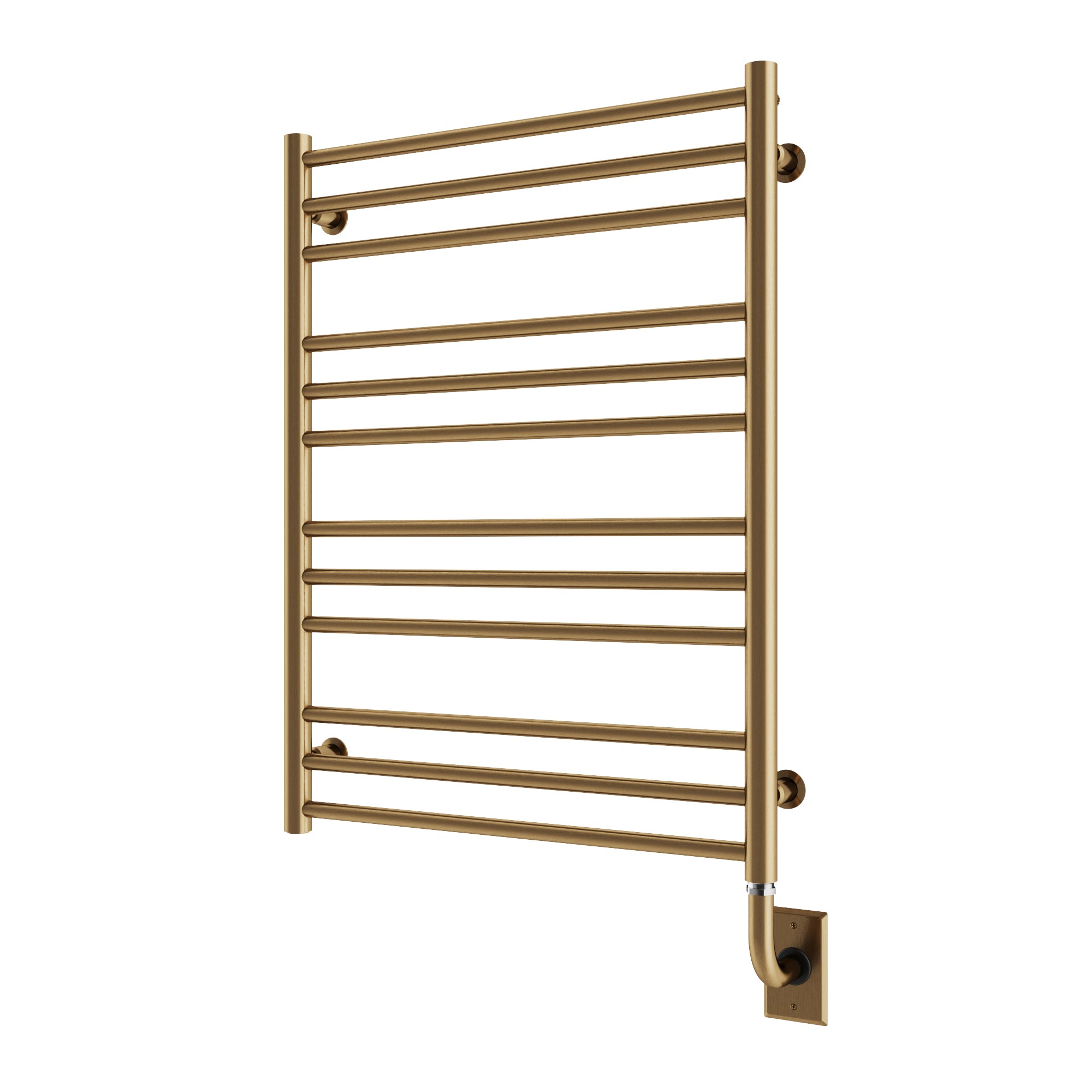 Chauffe-serviettes électrique câblé Sorano 23,5" x 31" - Bronze brossé PVD