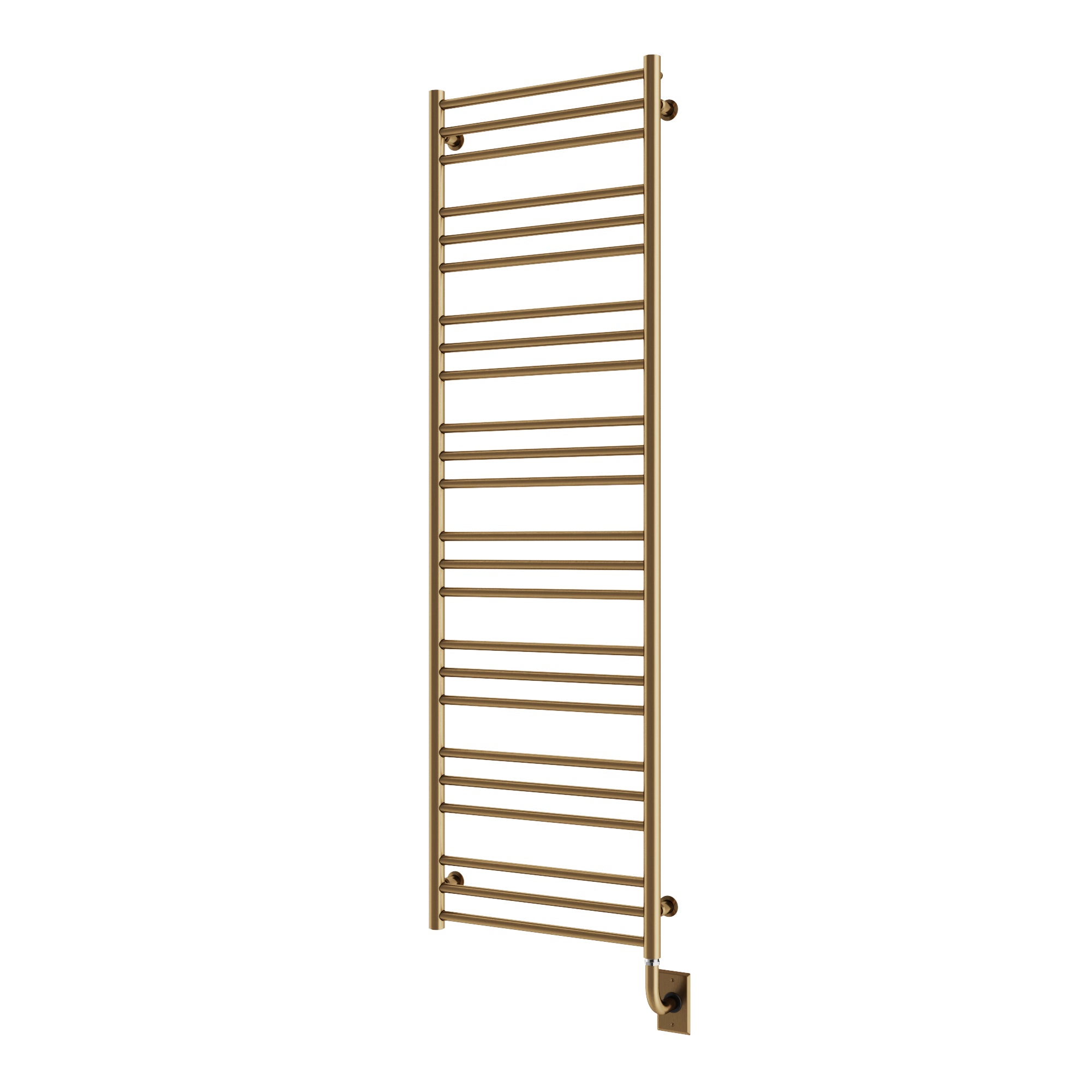 Chauffe-serviettes électrique câblé Sorano 19,5" x 64" - Bronze brossé PVD