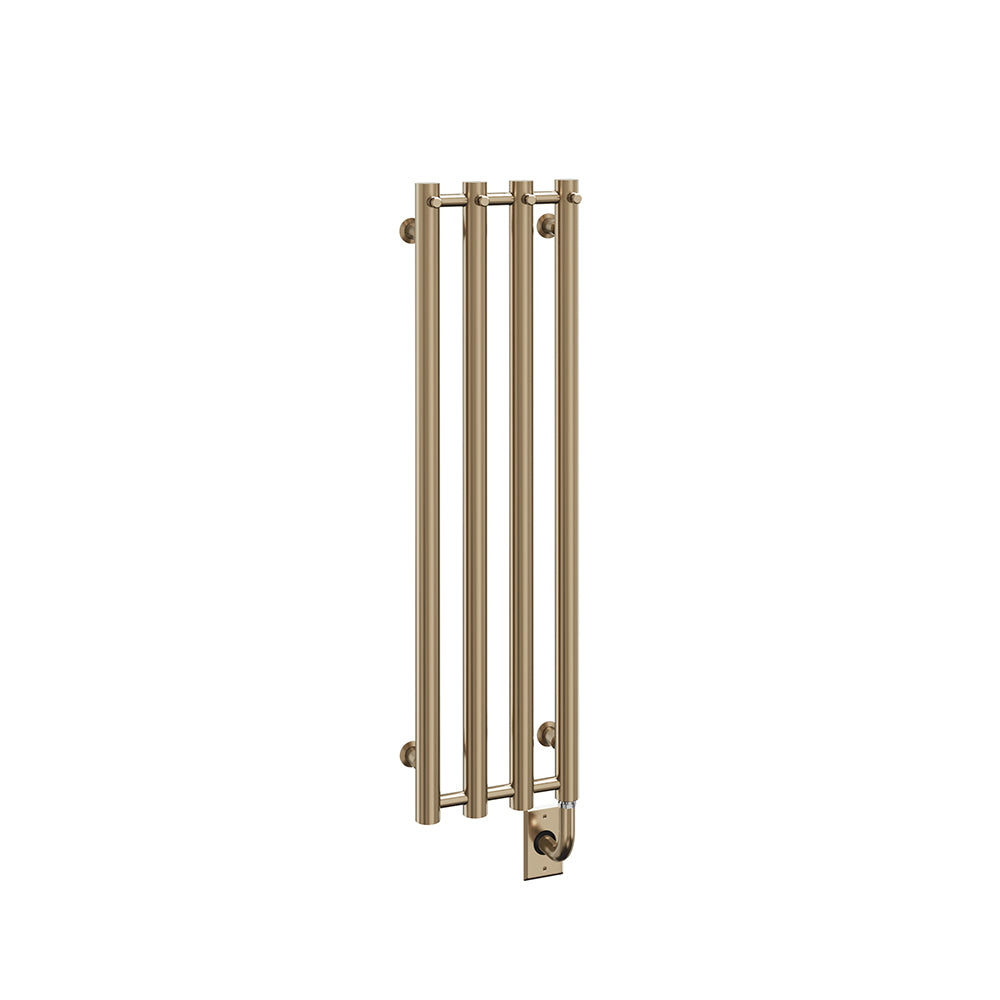 Chauffe-serviettes électrique câblé Rosendal 10,5" x 37,5" - Bronze brossé PVD