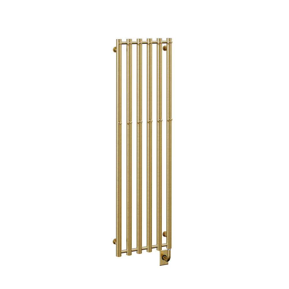 Chauffe-serviettes électrique câblé Rosendal 16,5" x 59" - PVD or brossé