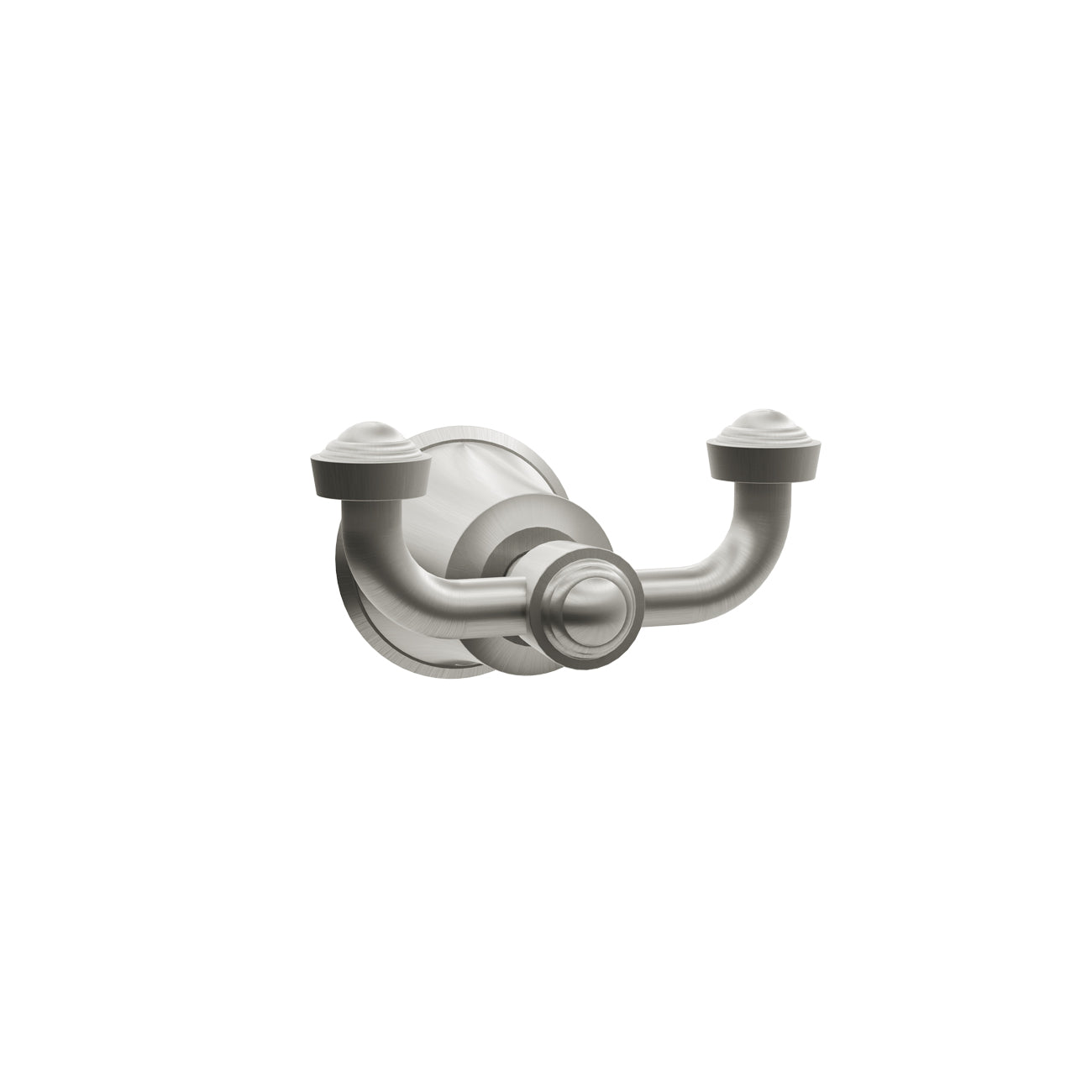 RUSTIK™ Crochet Double pour Peignoir Nickel Pur PVS