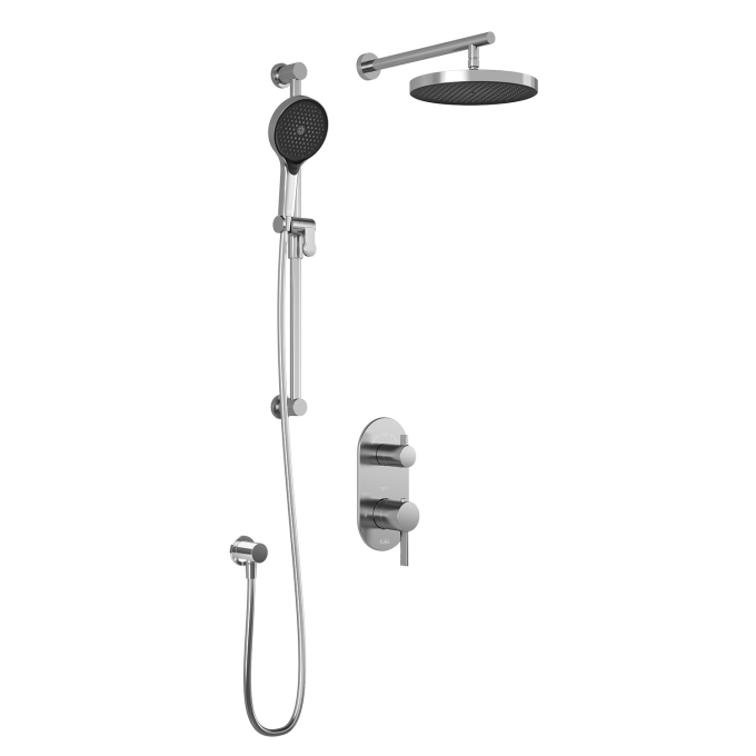 Plus - RoundOne TD2 Ensemble de douche - Bras mural