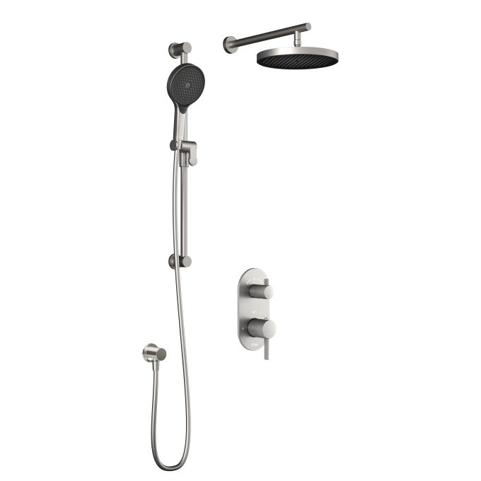Plus - RoundOne TD2 Ensemble de douche - Bras mural