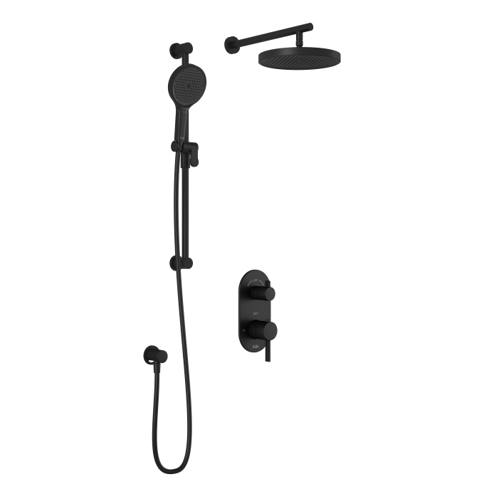 Plus - RoundOne TD2 Ensemble de douche - Bras mural