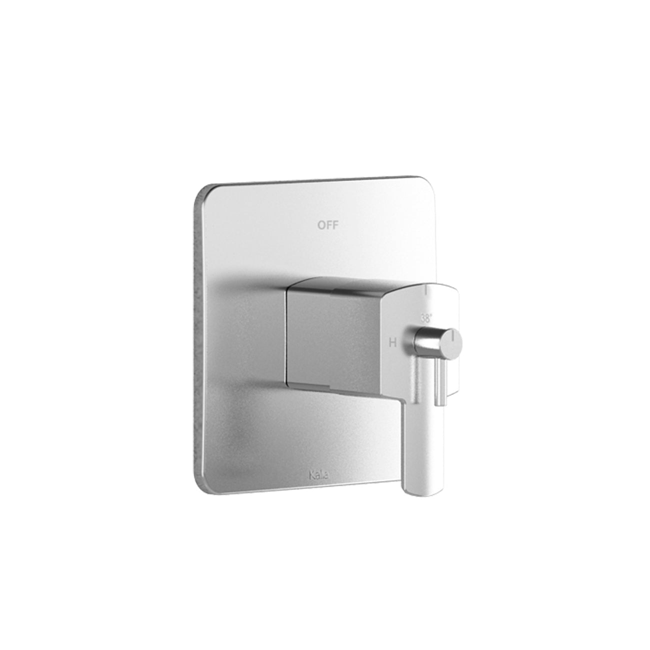 GRAFIK™ Valve Coaxiale 1/2'' de Type T/P AQUATONIK™ avec Sélecteur Intégré 2 Voies et Finition Chrome