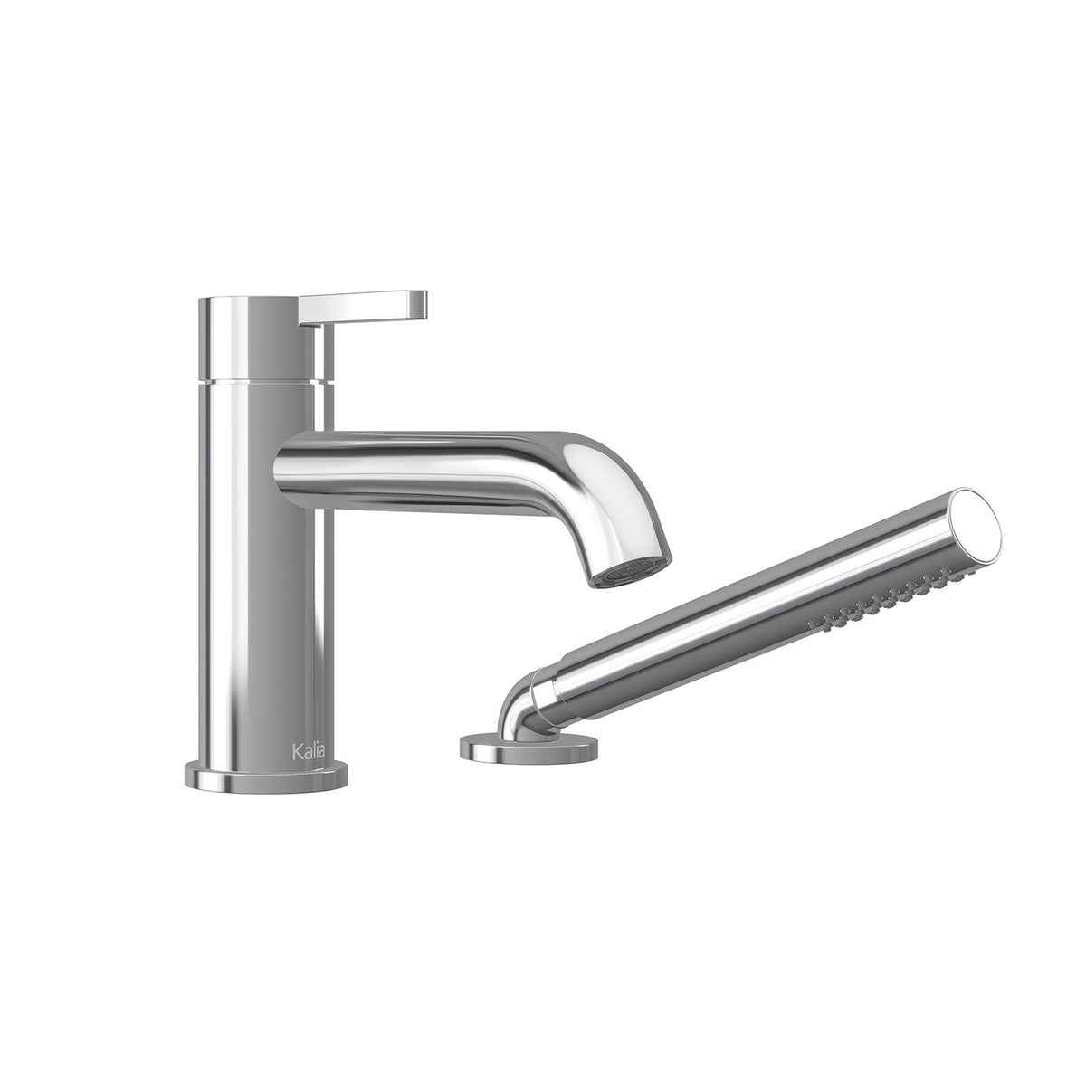 BASICO
PRESSURE BALANCE 2-PIECE DECKMOUNT TUB FILLER WITH HANDSHOWER