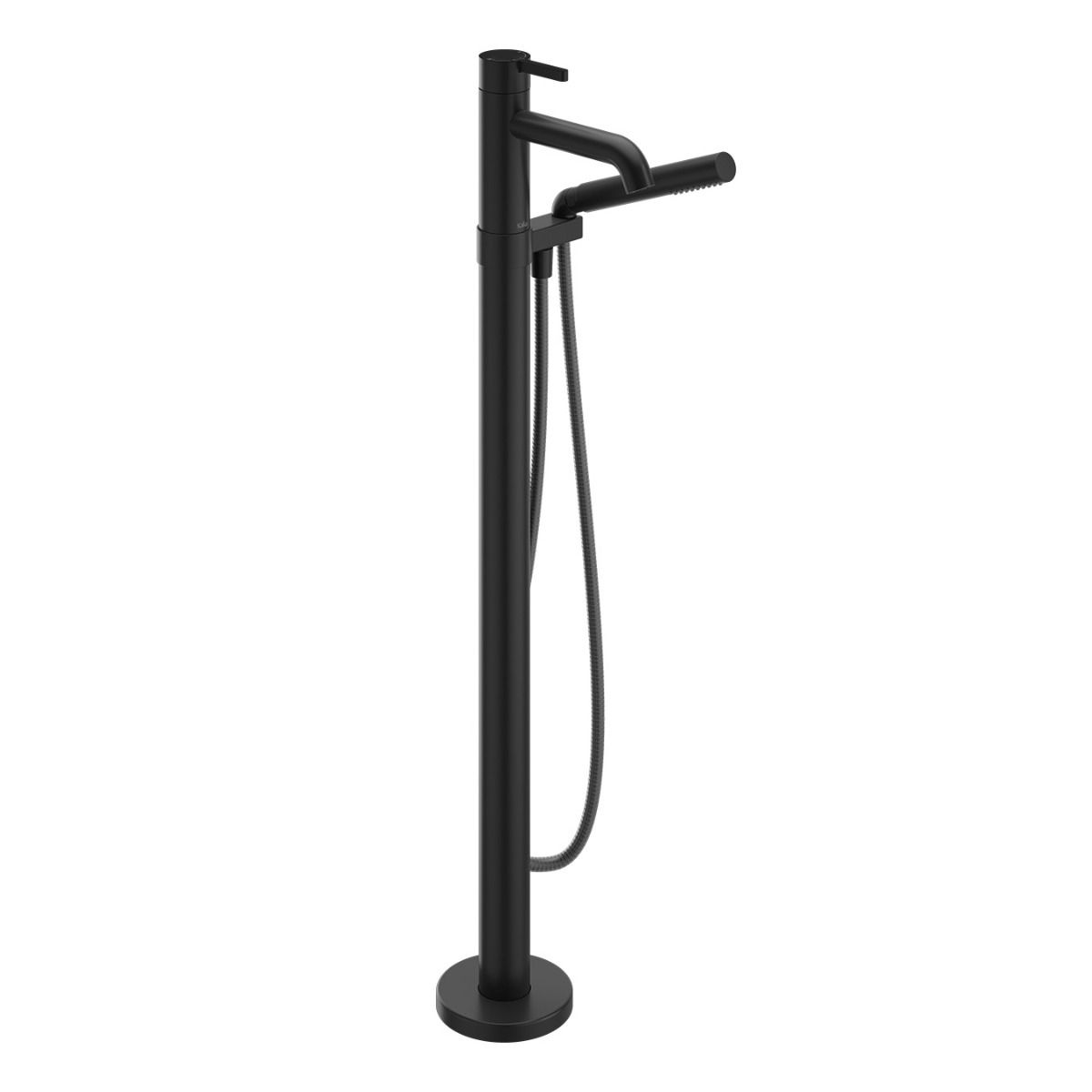 BASICO Robinet de plancher pour baignoire avec douchette Kalia
