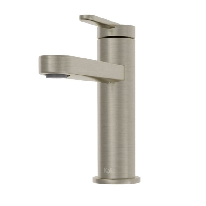 STEN Robinet de lavabo monotrou avec drain à pression et trop-plein
