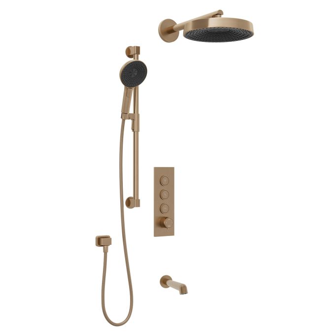 ELVA
TB3 PREMIA : AQUATONIK™ T/P Push-Button Shower System with Wallarm
