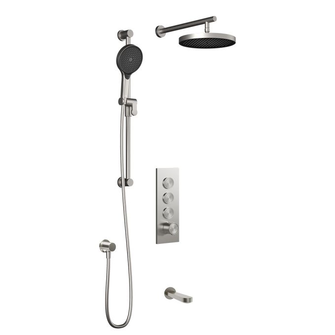 STEN
TB3 PLUS : AQUATONIK™ T/P Push-Button Shower System with Wallarm
