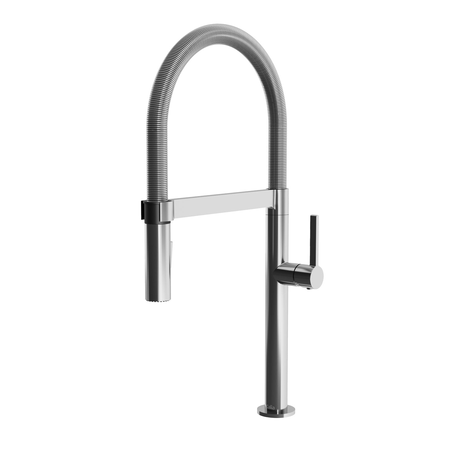 EXKI diver™ Robinet de Cuisine Monocommande Douchette Extensible, 2 Jets Chrome