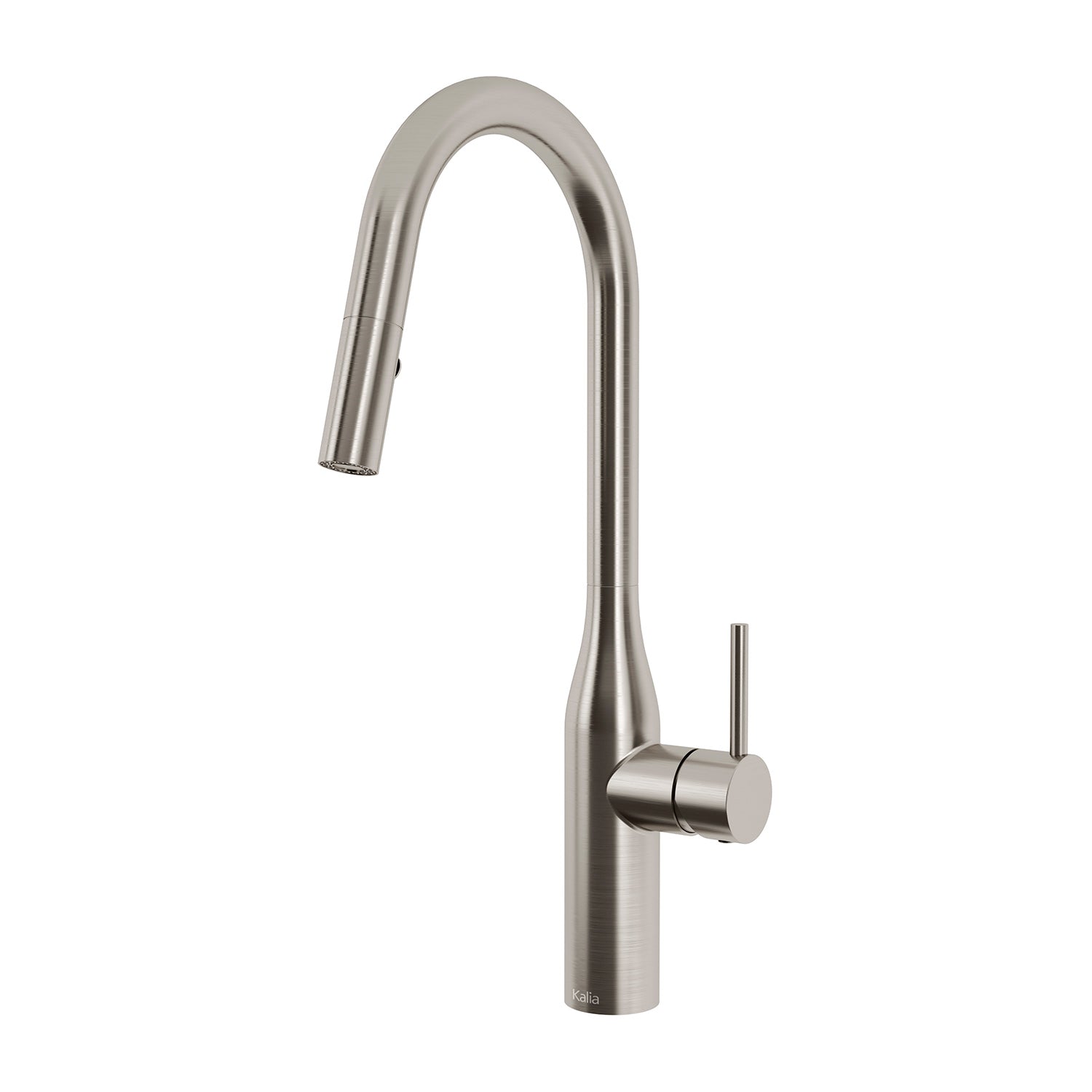 KAVIAR Robinet de Cuisine Monocommande Douchette Extensible, 2 Jets Inox PVS