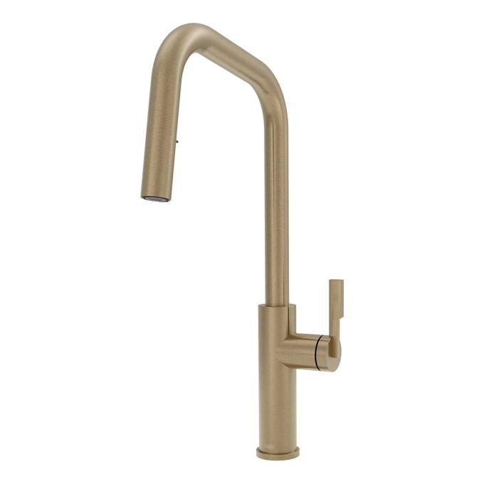 FORGE Type-S single-handle kitchen faucet with pull-down sprayer, 2 sprays