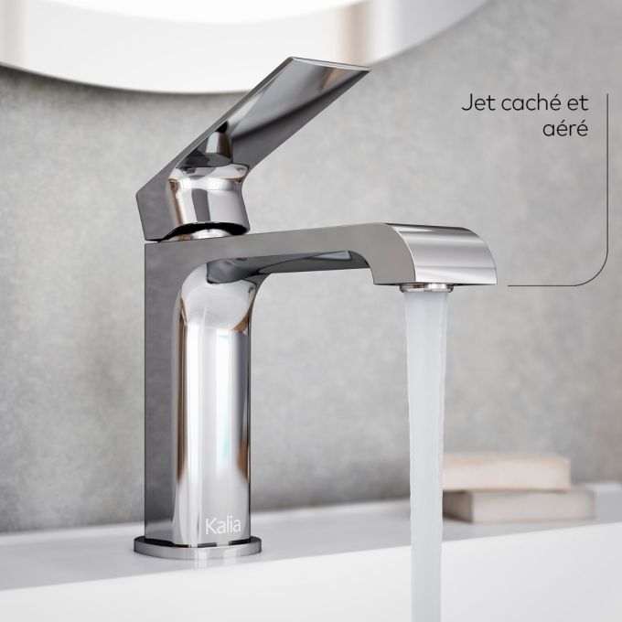 SOBRIO - Robinet de lavabo monotrou Kalia (sans drain)