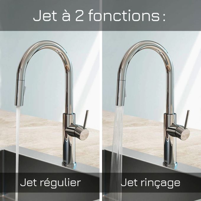 SPECIFIK Single handle kitchen faucet