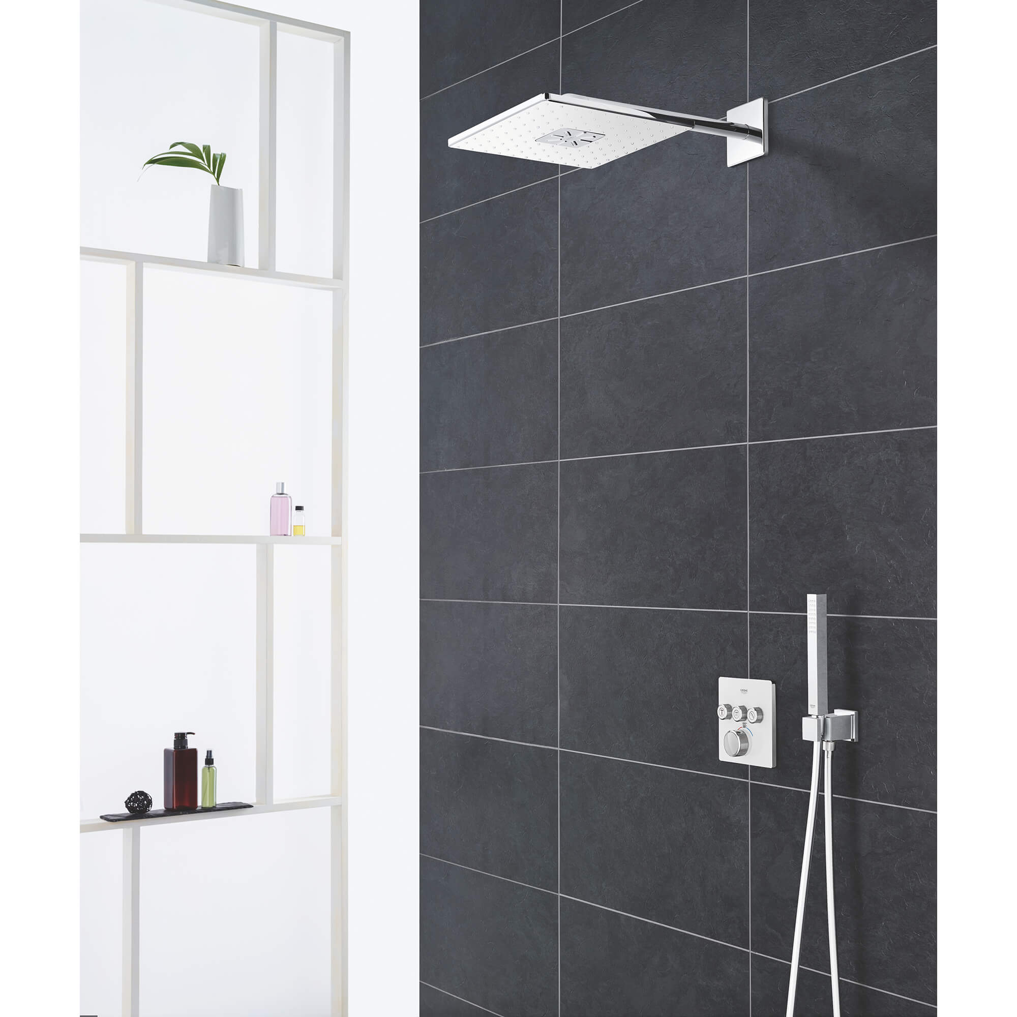 GRT SmartControl faç.THM carrée 3SC US