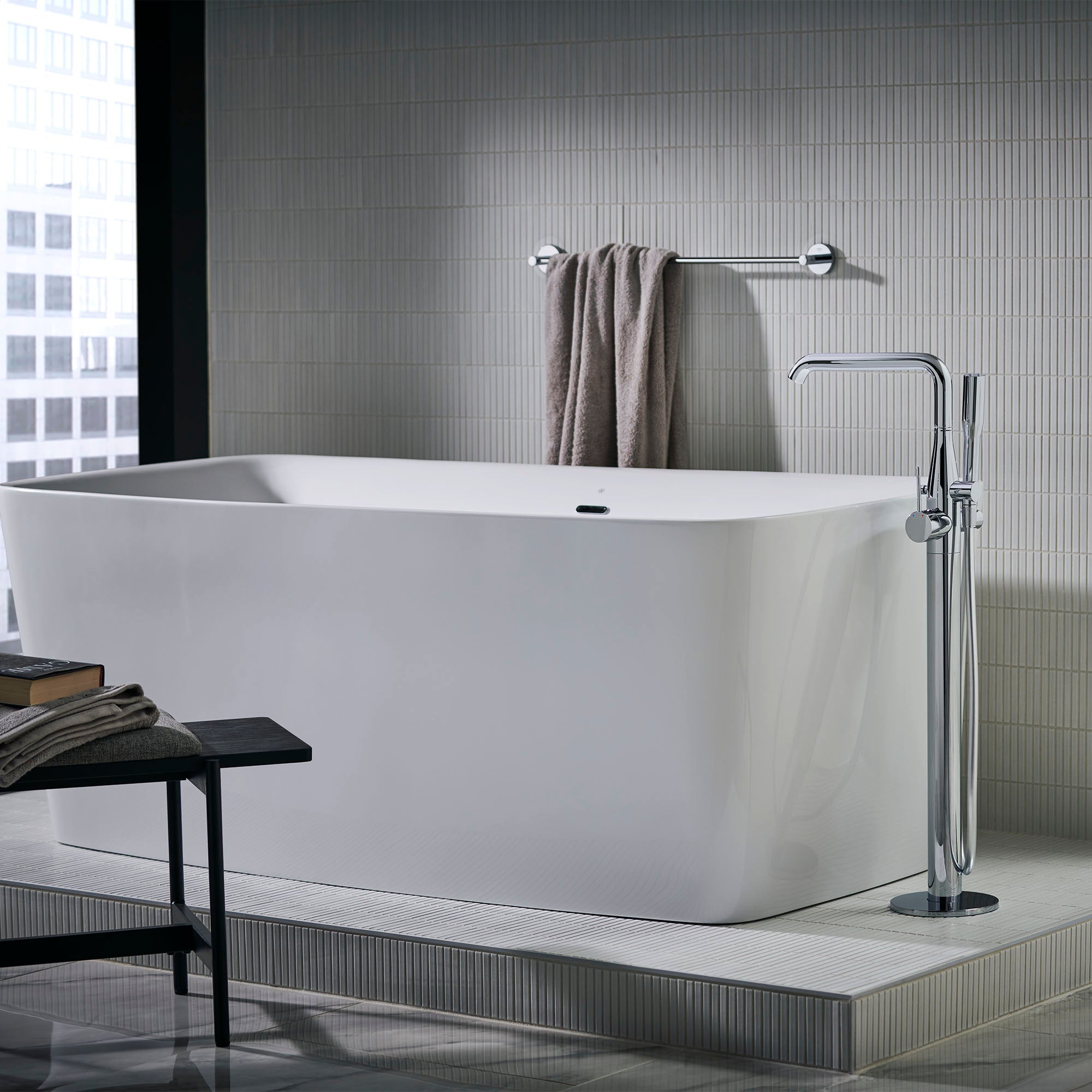 Robinet de baignoire à poignée unique