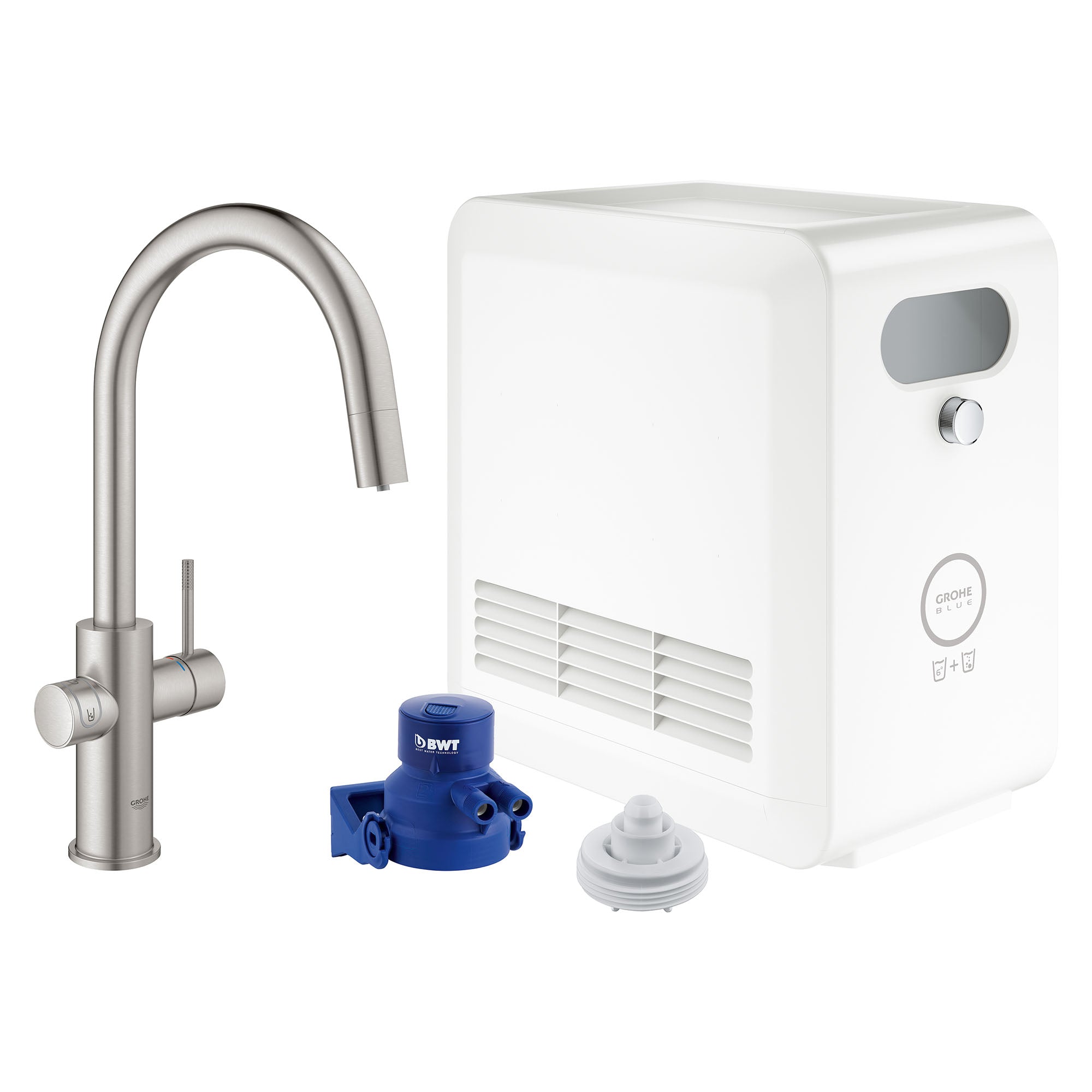 GROHE Blue Prof. mit. év. C-bec mouss.ex