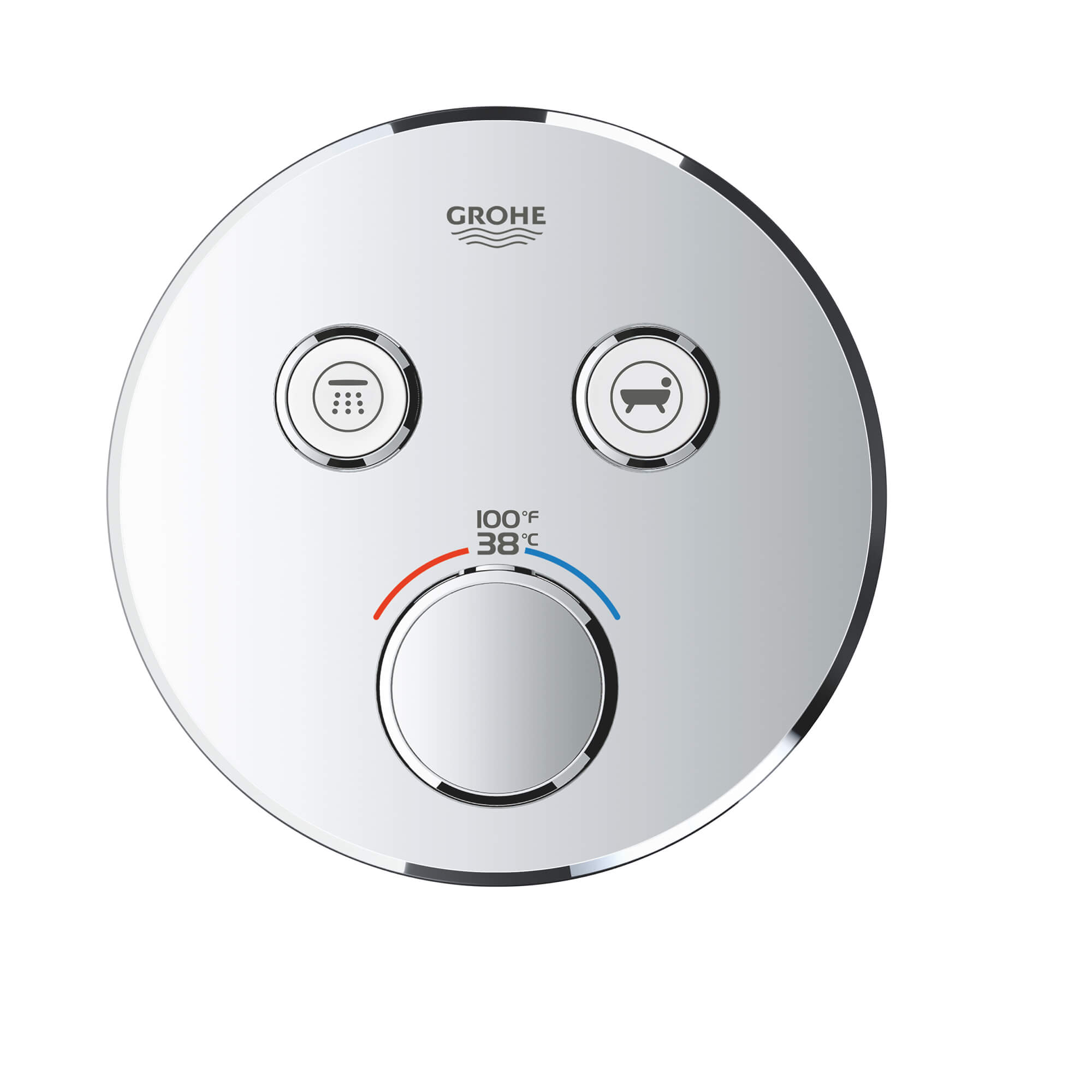 GRT SmartControl faç.THM ronde 2SC US