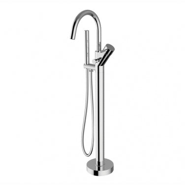 Robinet de bain au sol avec douchette