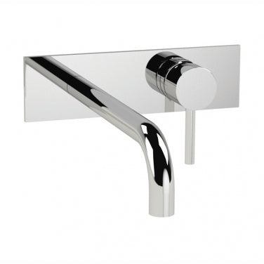 Wall-mounted sink faucet