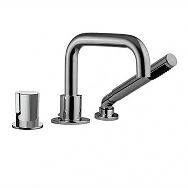 3-piece bath faucet with hand shower