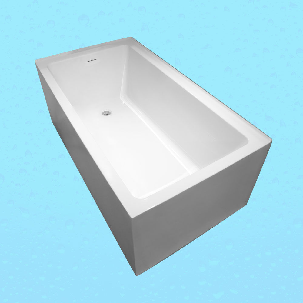 Bain en coin gauche Svelte