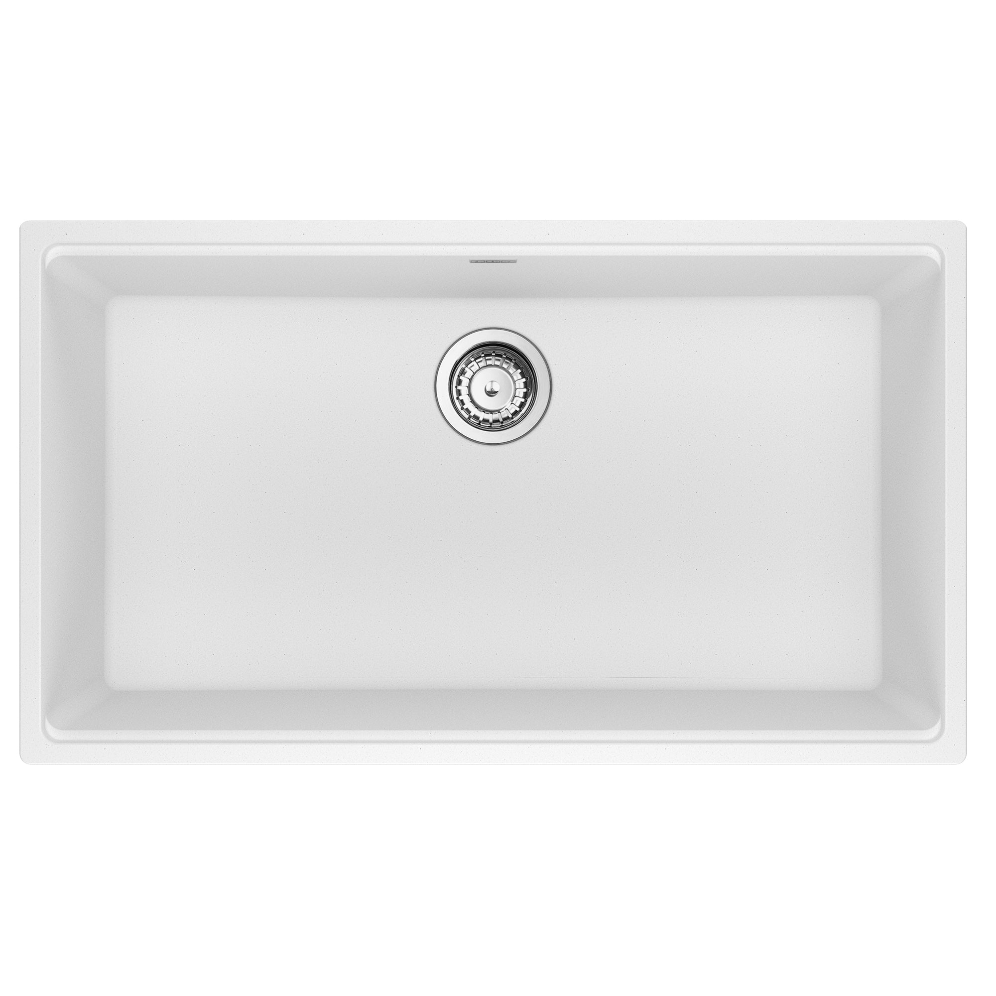 Franke Maris a sous-représenté 33 pouces x 18,94 pouces de bol simple de bol de cuisine en pierre gris