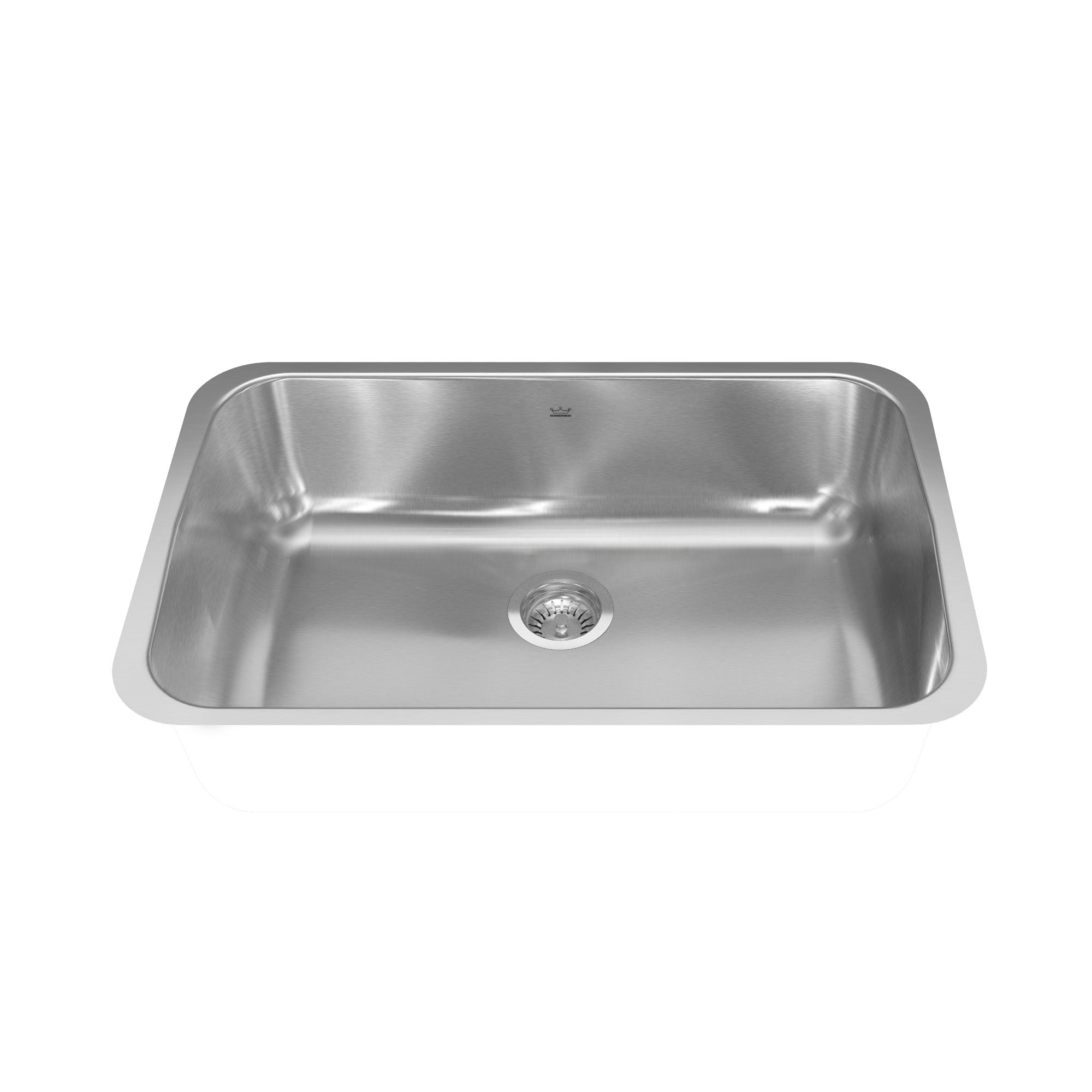 Reginox 29.75 inch LR x 18.75 inch FB Undermount Bowl Single Bowl Stainless Steel