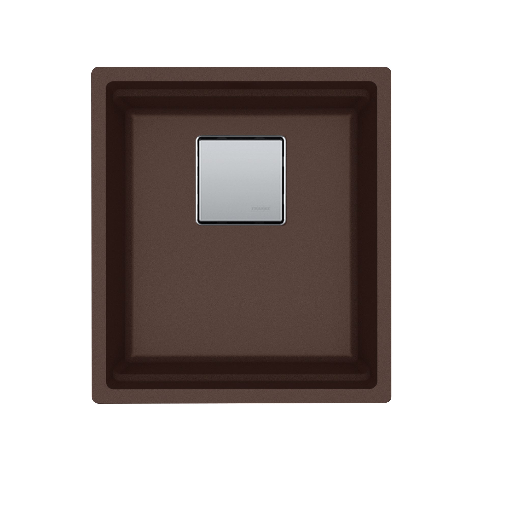 Franke Peak 32,0 pouces. x 18,8 pouces. Mocha Granite Undermount Single Bowl Kitchen évier - PKG110-31ES