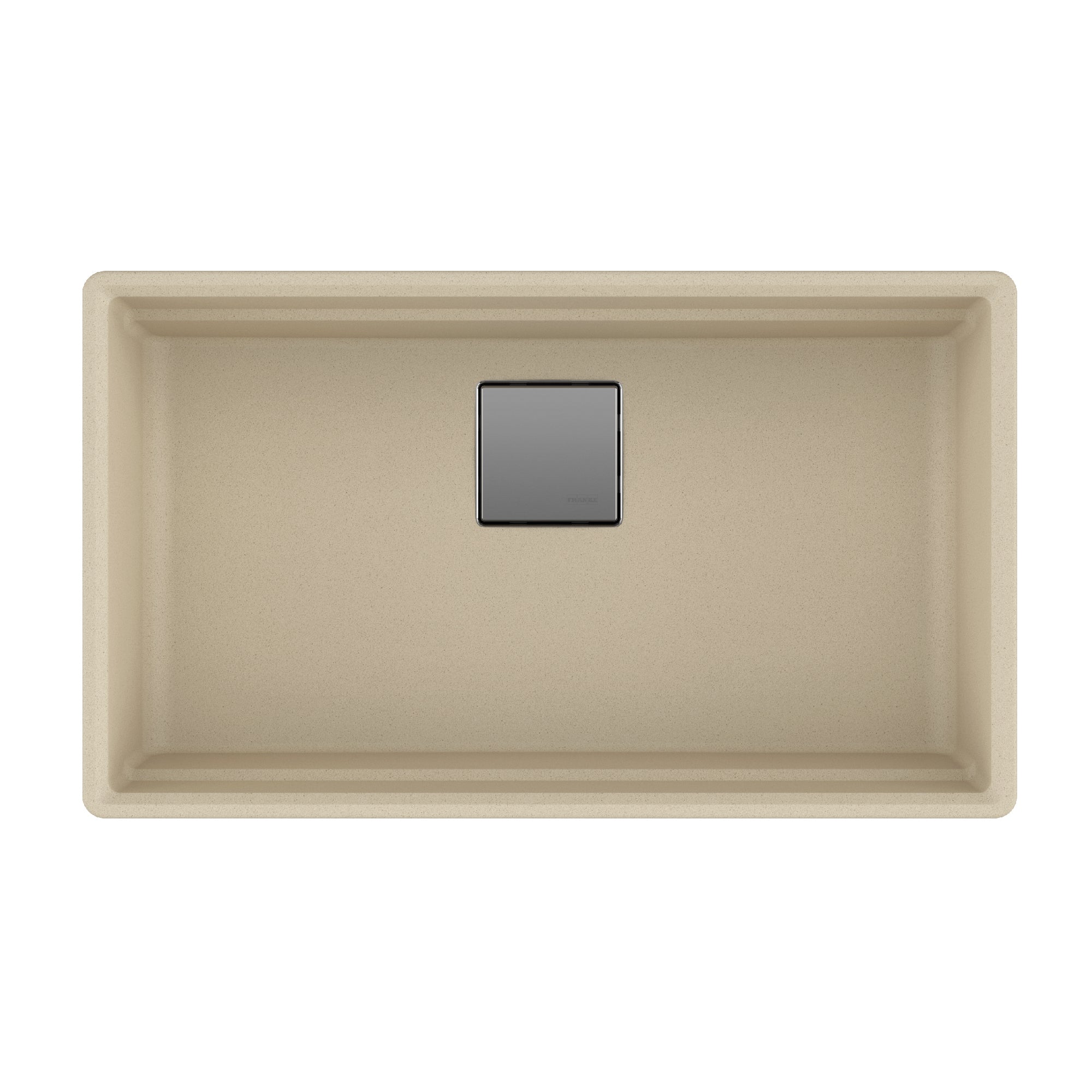 Franke Peak WorkCenter 32.0 in. x 18.8 in. Single Bowl Kitchen Sink in Gray Granite Stone