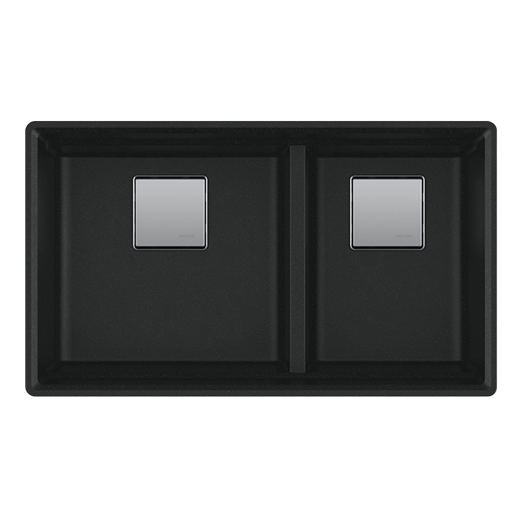 Franke Peak 32.0 in. x 18.8 in. Double Bowl Stone Kitchen Sink - PKG160LD-SHG-S