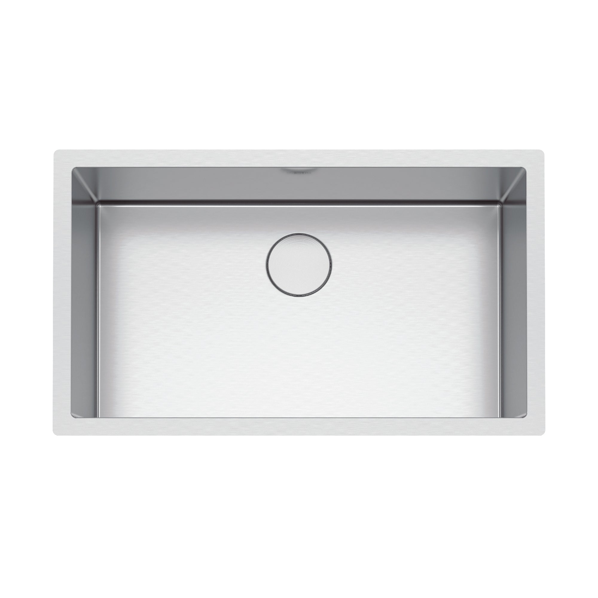 Franke Professional 2.0 32.5 in. x 19.5 in. 16 Gauge Stainless Steel Undermount Single Bowl Kitchen Sink -PS2X110-30-CA