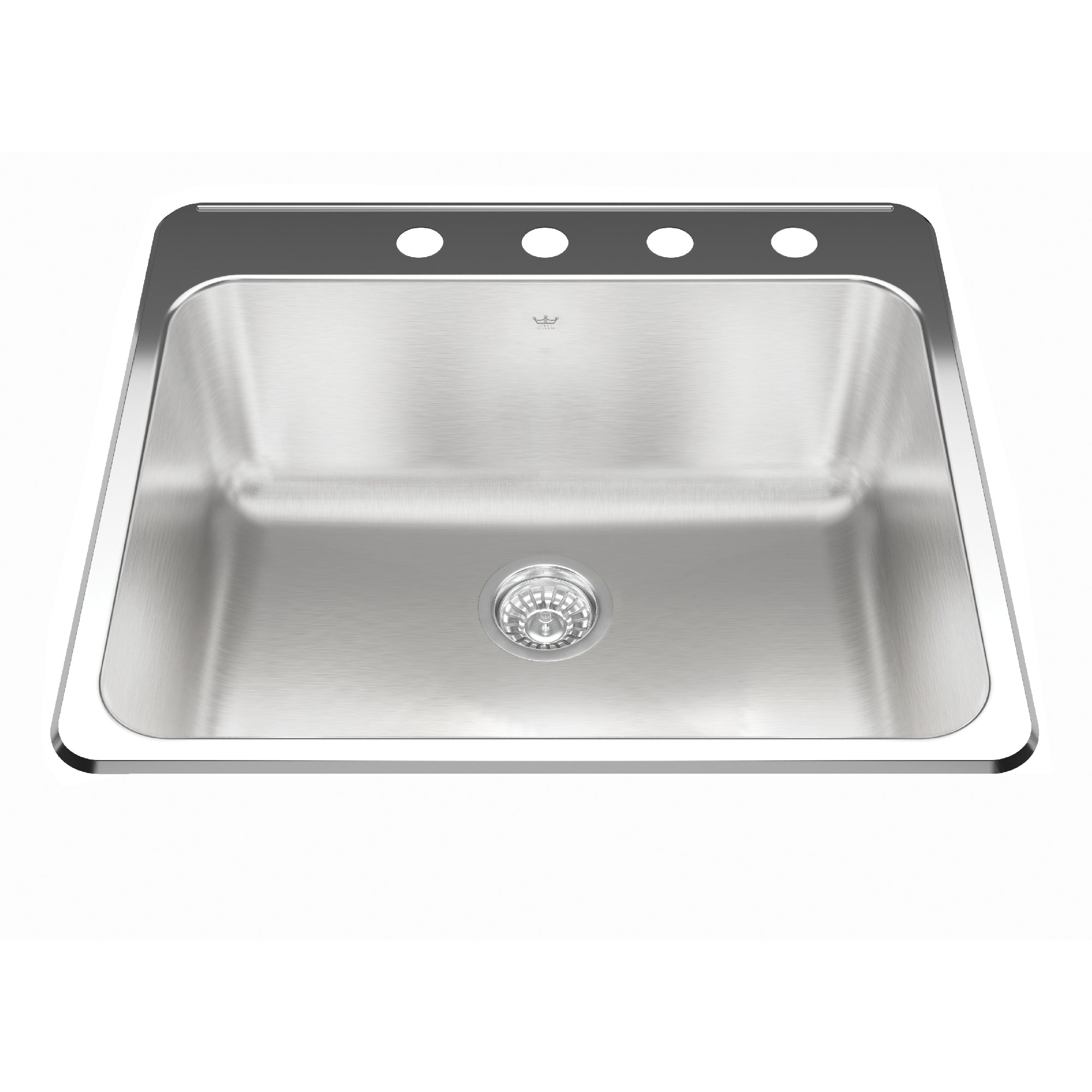 KINDRED Utility Collection 25.25-inch LR x 22-inch FB 4-Hole Stainless Steel Drawer Pull